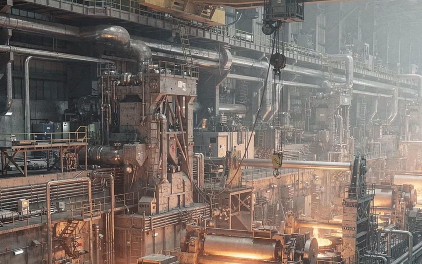 ARINA engineers on a steelmaking plant floor